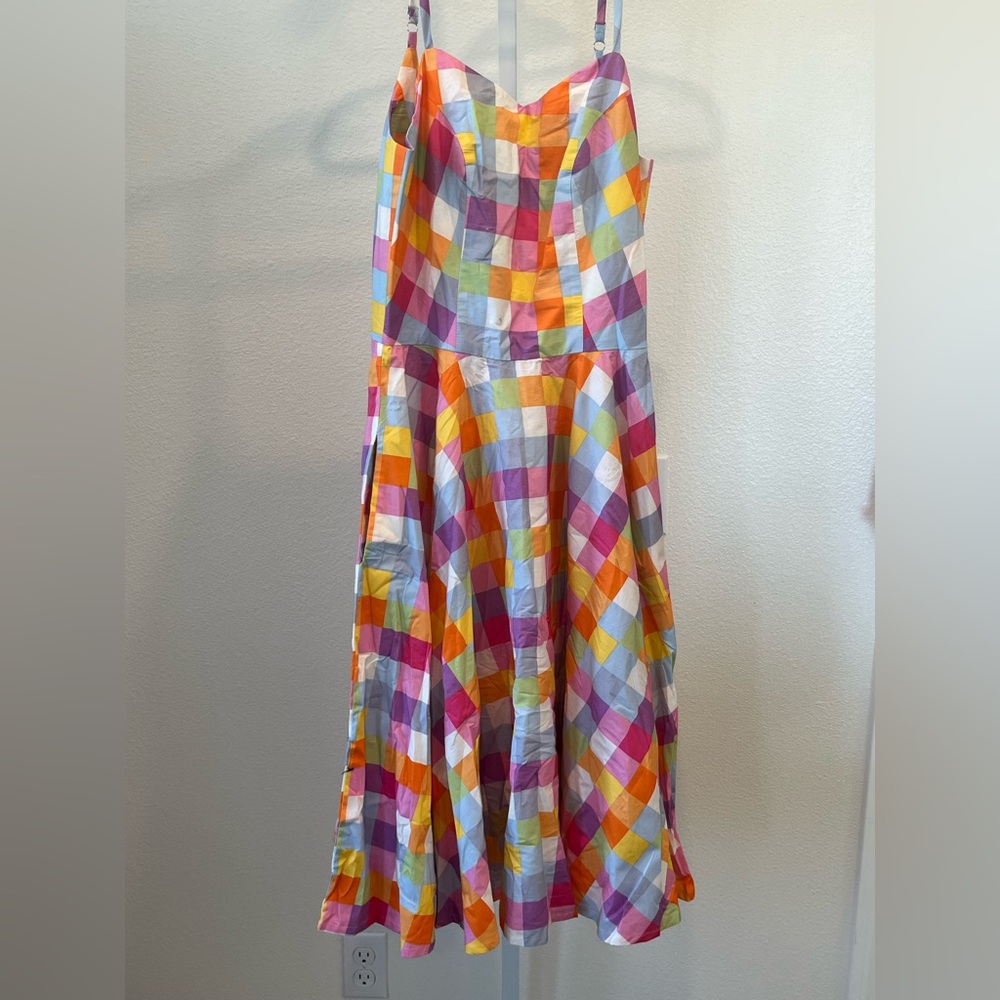 Magnolia Park Color Block Swing Dress